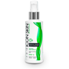 Icon Skin Тоник-пилинг Совершенное сияние с комплексом AHA+BHA кислот очищающий для нормальной и комбинированной кожи, 150 мл