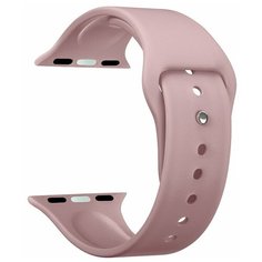 Ремешок Deppa Band Silicone для Apple Watch 38/40 mm, силиконовый, розовый