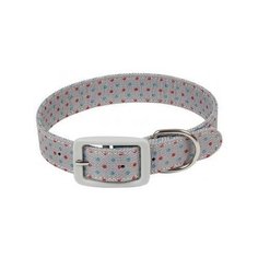 Ошейник горошинки s, серый, 16*260-350 мм, triol /24/ (2 шт)