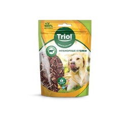 Triol (лакомства) мраморные кубики из говядины для собак, 70г 10171040, 0,070 кг, 42675 (2 шт)
