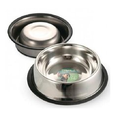 Миска мет 1503 0,4л на резинке /12/, 30261003 Triol