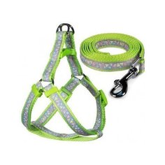 Комплект шлейка и поводок одуванчики-2,12*260-370мм; 12*1200мм, triol /40/