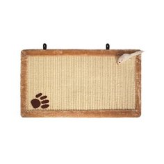 Triol коврик-когтеточка лапкас мышкой,из сизаля, 550*350мм 20851030, 0,521 кг, 49419