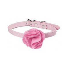 Ошейник из иск. кожи нежность xs, розовый, 10*310мм, triol /144/