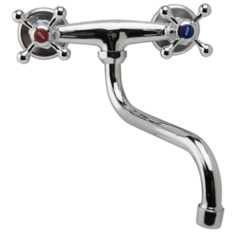 Смеситель РМС S11-361-1 для кухни настенный Ростовская Мануфактура Сантехники