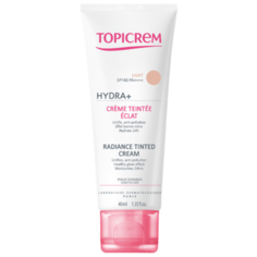Topicrem Тональный крем Hydra+ SPF40, 40 мл, оттенок: light