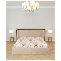 Простыня на резинке, Поплин "Всё себе"; Мулен руж; Размер: 180 х 200