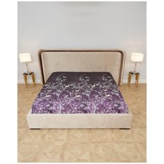 Простыня на резинке, бязь "Всё себе";Вечерний сад;Размер:200 х 200