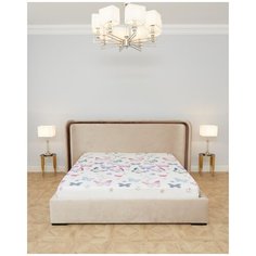 Простыня на резинке, Поплин "Всё себе"; Фристайл; Размер: 90 х 200