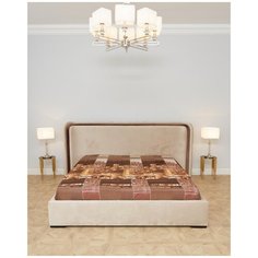 Простыня обычная, бязь "Всё себе";Ночной город; Размер: 1.5