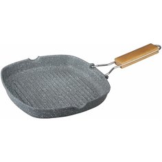 Сковорода-гриль Winner WR-8166, 28х28 см, серый