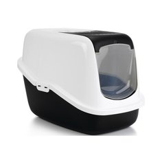 Туалет-домик для кошек BEEZTEES Nestor черный 56х39х39см