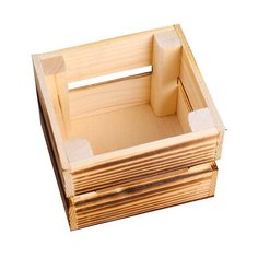 Кашпо Дарим красиво Однушка Лайт, 12х11х9 см обжиг