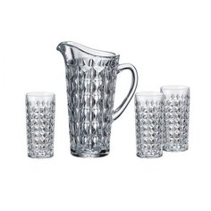 Набор для воды на 6перс.7пред."Диамонд" Crystalite Bohemia