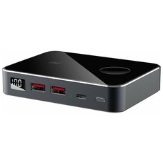 Внешний аккумулятор Prestigio Graphene Fast Charging Powerbank 10000 мАч, серый (PPB112G_SG)
