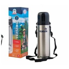 Термосы PENGUIN Термос с у/г 1,0 л с ремнем, крышка с покрытием, в подар.упак, ВК-40С