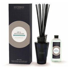 Ароматический диффузор Esteban ЛЕН и петитгрейн (Объем:150 мл)