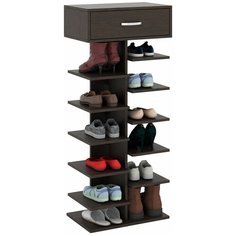 Обувница MfMaster Норта-2 , размер (ШхГ): 52.3х31.2 см , цвет: венге МФ Мастер