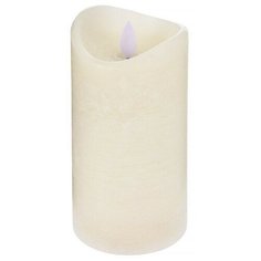 Светодиодная свеча Koopman International Уютный свет 7.5х15cm Ivory AX5400120/155520
