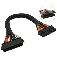 Аксессуар Кабель удлинитель Akasa 24pin M to 20+4pin F Motherboard Power 30cm AK-CB24-24EXT