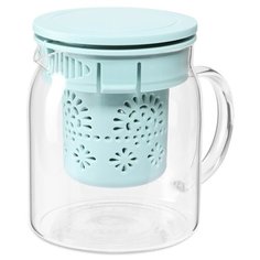 Заварочный чайник Dosh i Home Grus 800ml с ситечком Blue 500118