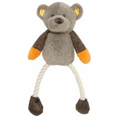 Игрушка для собак ROSEWOOD мягкая "Медвежонок Тедди", серо-коричневый, 40см (Великобритания)