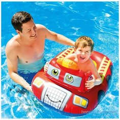 Надувной детский плот Intex 59380 "pool Cruisers" 3 цвета, 3-4