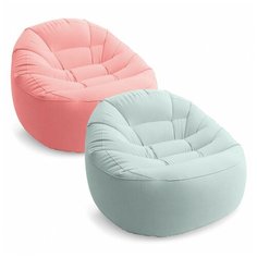Надувное кресло Intex 68590np 112х104х74см "beanless Bag" 2 цвета