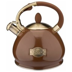 Чайник из нержавеющей стали Kelli KL-4549 3 л (коричневый)