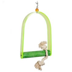 Игрушка-качели для птиц SKY Adventure Bound "Small Swing", зелёный, 24см (Великобритания)