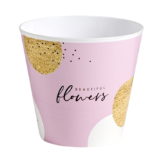 Кашпо Дарите счастье Beautiful flowers розовый