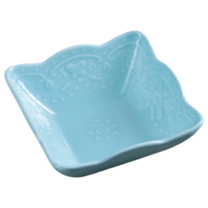 Доляна Салатник Сьюзен 11 x 11 см голубой