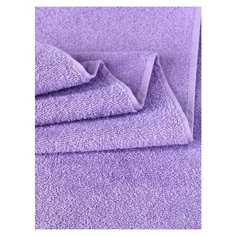 Полотенце махровое "KARNA" EFOR 420 гр (90x150) см 1/1; Сиреневый размер 90 х 150