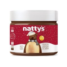 Паста арахисовая "New year" с какао и мёдом Nattys 325 г Nattys