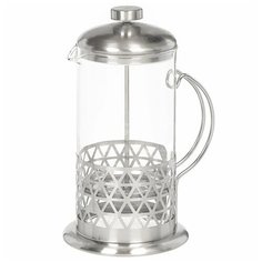 Френч-пресс Доляна Фараон (1 л) серебристый