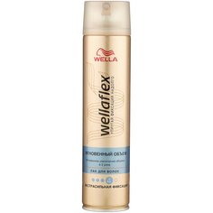 Wella Лак для волос Wellaflex Мгновенный объем, экстрасильная фиксация, 250 мл