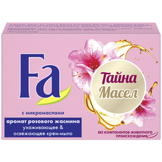 Крем-мыло кусковое Fa Тайна масел розовый жасмин, 90 г