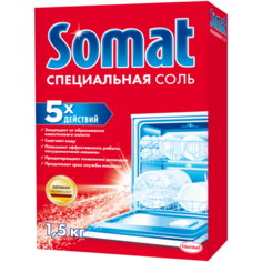 Somat Соль специальная для посудомоечных машин 1.5 кг