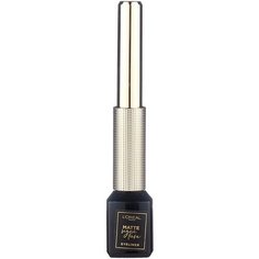 LOreal Paris Матовая подводка для глаз Matte Signature, оттенок 01 графитовый
