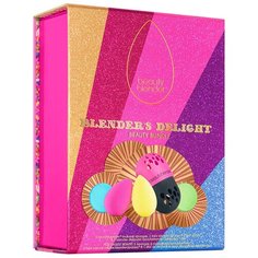 Набор спонжей beautyblender Blenders Delight с мылом, для лица, 2 шт. розовый/желтый