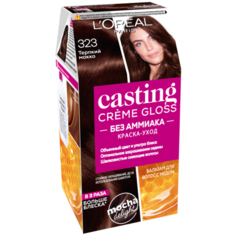 LOreal Paris Casting Creme Gloss стойкая краска-уход для волос, 323, Терпкий Мокко