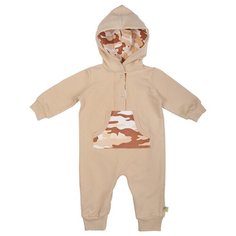 Комбинезон Сонный Гномик, размер 74, бежевый