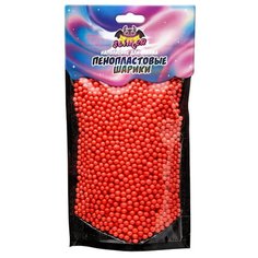 Набор ВОЛШЕБНЫЙ МИР Slimer. Пенопластовые шарики 4 мм красный