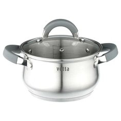 Кастрюля Vetta Vienna 822-043, 1.9 л, стальной