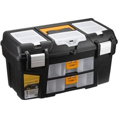 Ящик с органайзером IDEA (М-Пластика) ГЕФЕСТ 21 (М 2941) 53x27.5x29 см 21 черный