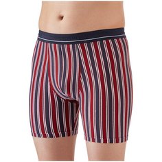 Lowry Трусы боксеры классической посадки, размер XXXL, синий/бордовый