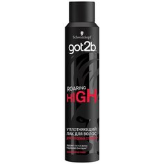 Got2b Уплотняющий лак для волос Roaring High Bodifying Fixing, 200 мл