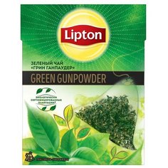 Чай зеленый Lipton Green Gunpowder в пирамидках, 20 шт.