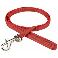 Поводок Japan Premium Pet мягкий для щенков, размер 3S, длина 120 см, красный