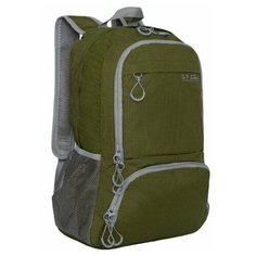 Рюкзак дорожный Grizzly 19л, легкий, складывается в маленькую сумочку, хаки